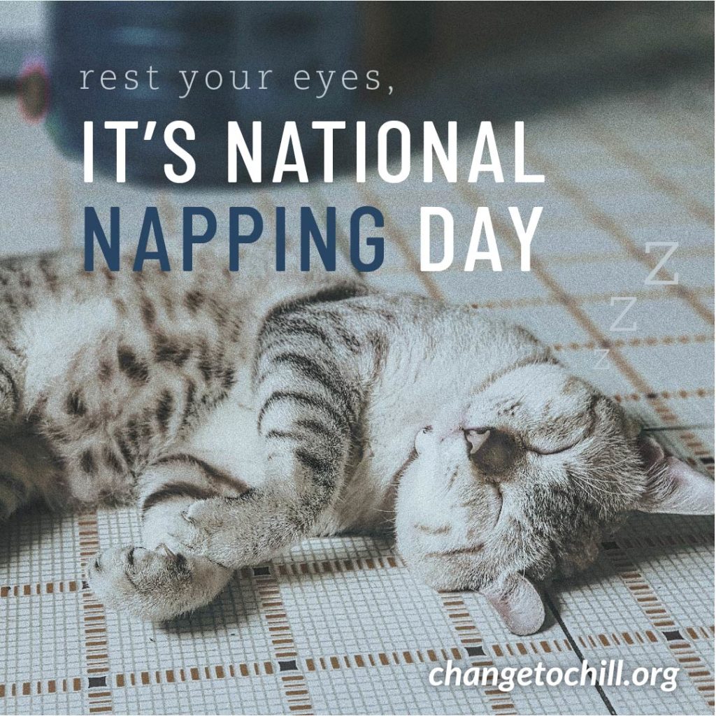 It's National Napping Day